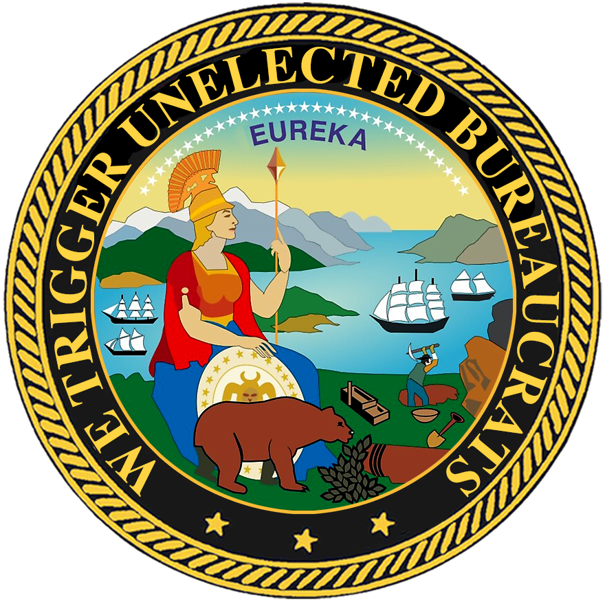 We Trigger Unelected Bureaucrats Logo